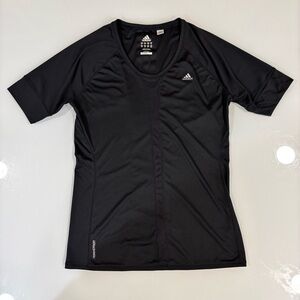 adidas Black Crew Neck Climalite Performance Tee - Gym - Active Woman - Size M